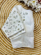 Load image into Gallery viewer, White Handcrafted Jilmil Silk Blouse with Intricate Embroidery ClothsVilla