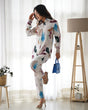Load image into Gallery viewer, White Multi-Coloured Floral Co-Ord Set