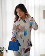 Load image into Gallery viewer, White Multi-Coloured Floral Co-Ord Set