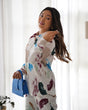 Load image into Gallery viewer, White Multi-Coloured Floral Co-Ord Set