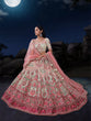 Load image into Gallery viewer, White Net Lehenga Choli Set with Thread &amp; Sequin Embellishments ClothsVilla