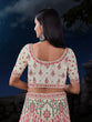 Load image into Gallery viewer, White Net Lehenga Choli Set with Thread &amp; Sequin Embellishments ClothsVilla