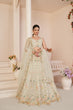 Load image into Gallery viewer, Mesmerizing White Net Lehenga Choli with Multicolor Thread &amp; Sequin Embroidery ClothsVilla