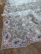 Load image into Gallery viewer, White Organza Saree with Vibrant 6-Color Thread Embroidery – Paired with Elegant White Silk Blouse ClothsVilla