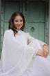 Load image into Gallery viewer, White Premium Designer Readymade Sharara Suit with Dupatta - Elegant &amp; Stylish Clothsvilla