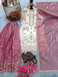 Load image into Gallery viewer, White Pure Silk Heavy Embroidered Kurta Palazzo Set ClothsVilla