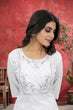 Load image into Gallery viewer, White Rayon Kurta Set With Pant ClothsVilla