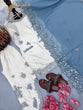 Load image into Gallery viewer, White Roman Glass Sequins Palazzo Suit ClothsVilla