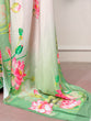 Load image into Gallery viewer, White Satin Silk Printed Saree ClothsVilla