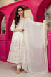 Load image into Gallery viewer, White Sequins &amp; Embroidered gown set ClothsVilla