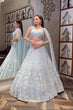 Load image into Gallery viewer, Milky Traditional Obsession – Exquisite Net Sequin Lehenga Set ClothsVilla