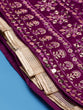 Load image into Gallery viewer, Women Burgundy Pure Georgette Sequinse Embroidered Semi-Stitched Lehenga &amp; Blouse, Dupatta Clothsvilla