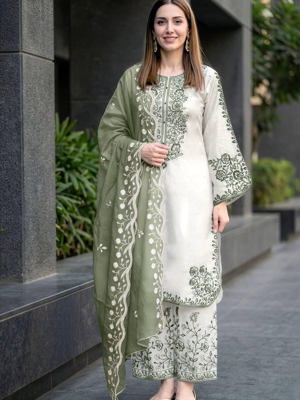 Women's Roman Glass Palazzo Set ClothsVilla