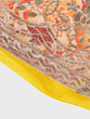 Load image into Gallery viewer, Yellow colour Organza Floral design digital print Semi-Stitched Lehenga choli &amp; Dupatta Clothsvilla