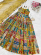 Load image into Gallery viewer, Yellow Designer Pure Jimmy Organza Silk Anarkali Gown with Georgette Dupatta ClothsVilla