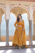 Load image into Gallery viewer, Shimmering Yellow Faux Georgette Lehenga Choli with Sequins &amp; Thread Work ClothsVilla