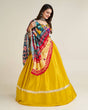 Load image into Gallery viewer, Yellow Graceful Garba Nights – Exquisite Designer Chaniya Choli ClothsVilla