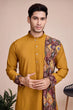 Load image into Gallery viewer, Yellow Men&#39;s Designer Kurta - Latest Festival Collection ClothsVilla