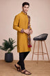 Load image into Gallery viewer, Yellow Men&#39;s Designer Kurta - Latest Festival Collection ClothsVilla
