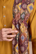 Load image into Gallery viewer, Yellow Men&#39;s Designer Kurta - Latest Festival Collection ClothsVilla