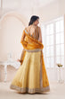 Load image into Gallery viewer, Shimmering Yellow Party Wear Lehenga Choli Set - Embroidered Elegance ClothsVilla