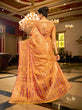 Load image into Gallery viewer, Yellow Regal Kanjeevaram Organza Saree with Zari Woven Border Clothsvilla