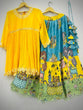 Load image into Gallery viewer, Yellow Silk Crepe Printed Lehenga Set with Embroidery &amp; Sequins Work ClothsVilla