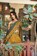 Load image into Gallery viewer, Yellow Silk Foil Print Lehenga Set Clothsvilla