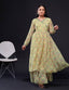 Yellow Simple Yet Classy – Digital Print Georgette Sharara Set ClothsVilla