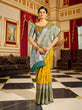 Load image into Gallery viewer, Sunshine Elegance - Yellow Soft Cotton Saree with Woven Design ClothsVilla