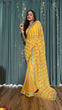 Load image into Gallery viewer, Yellow Step into the Festive Season with Elegance – Stunning Georgette Saree Clothsvilla