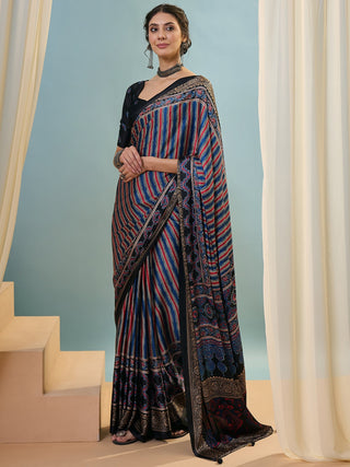 Yuvika Soft Drape Semi Modal Saree for Party Wear ClothsVilla