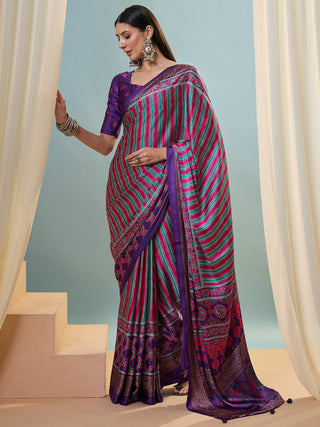 Yuvika Soft Drape Semi Modal Saree for Party Wear ClothsVilla