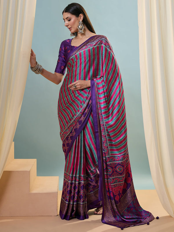 Yuvika Soft Drape Semi Modal Saree for Party Wear ClothsVilla