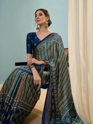 Yuvika Soft Drape Semi Modal Saree for Party Wear ClothsVilla