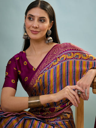 Yuvika Soft Drape Semi Modal Saree for Party Wear ClothsVilla