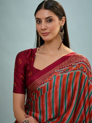 Yuvika Soft Drape Semi Modal Saree for Party Wear ClothsVilla
