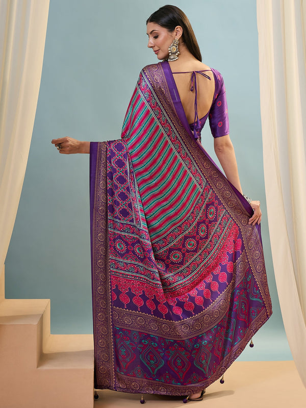 Yuvika Soft Drape Semi Modal Saree for Party Wear ClothsVilla