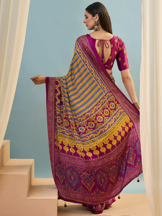 Yuvika Soft Drape Semi Modal Saree for Party Wear ClothsVilla