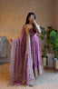19 COLORS Fendy Silk Sequin Embroidered Gown Pant Dupatta Set ClothsVilla