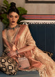 Load image into Gallery viewer, Beige Brown Zari Woven Tissue Silk Saree Clothsvilla