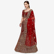 Load image into Gallery viewer, Maroon Color Heavy Bridal Lehenga with Dual Sandwich And Stone Work ClothsVilla