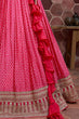 Load image into Gallery viewer, Impressive Pink Digital Print Chinnon Silk Engagement Wear Lehenga Choli ClothsVilla