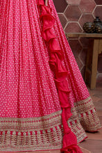 Load image into Gallery viewer, Impressive Pink Digital Print Chinnon Silk Engagement Wear Lehenga Choli ClothsVilla