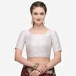 Load image into Gallery viewer, Maroon Colored Zari Silk Lehenga Choli with Net Dupatta ClothsVilla