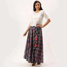 Load image into Gallery viewer, Micro Designed Digital Printed Skirt ClothsVilla