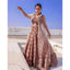 Miraculous Printed Cotton And Net Peach Party Wear Lehenga Choli ClothsVilla