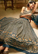 Load image into Gallery viewer, Rama Green Soft Net Designer Lehenga Choli with overall Sequins work Clothsvilla