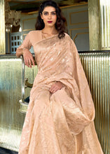 Load image into Gallery viewer, Metallic Gold Zari Woven Designer Silk Saree Clothsvilla