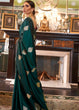 Load image into Gallery viewer, Sacramento Green Zari Butta Woven Banarasi Silk Saree : Top Pick Clothsvilla